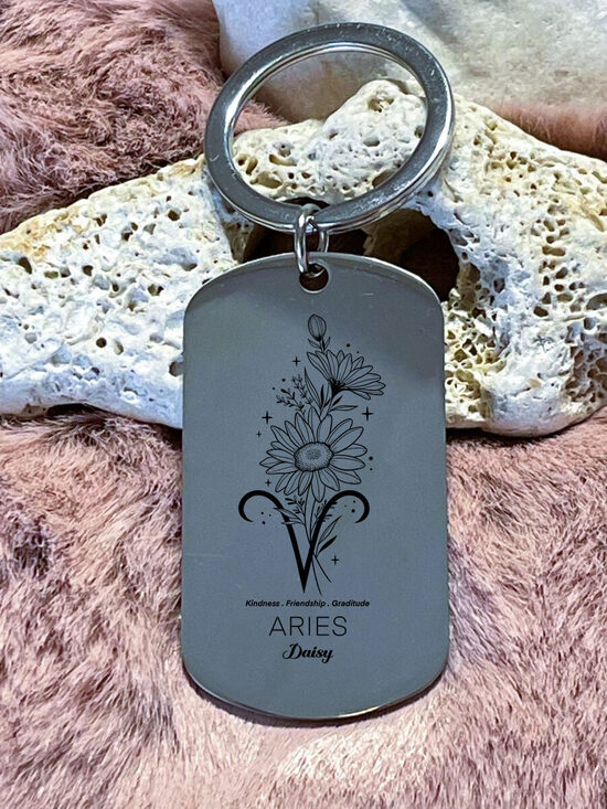 Raktų pakabukas "Zodiako Gėlė"