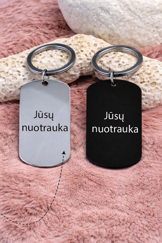 Raktų pakabukas su nuotrauka "Raktų tvirtovė"