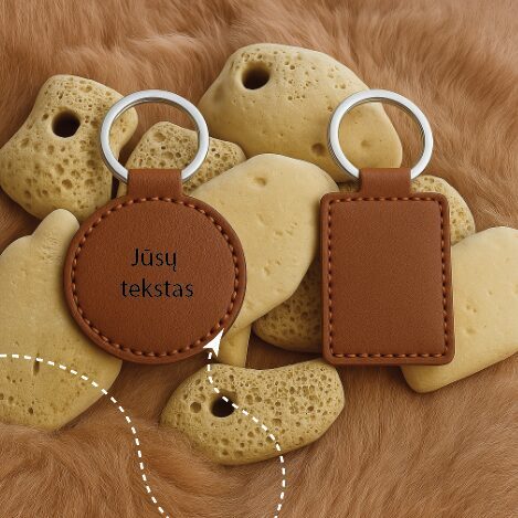 Raktų pakabukas "Jūsų tekstas"