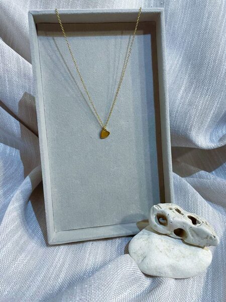 Kaklo papuošalas „Širdies inicialai“