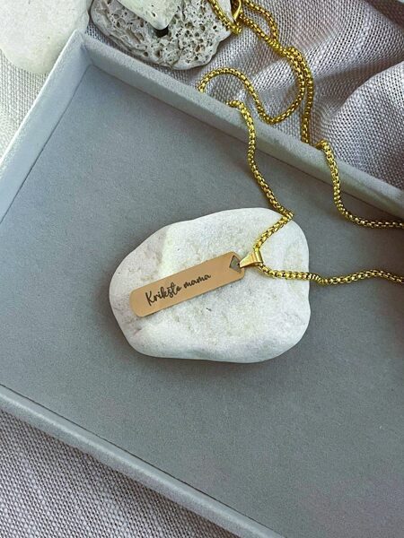 Kaklo papuošalas "Krikšto mama"