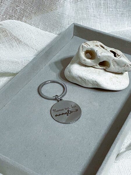 Raktų pakabukas „Namai ten, kur mamytė“